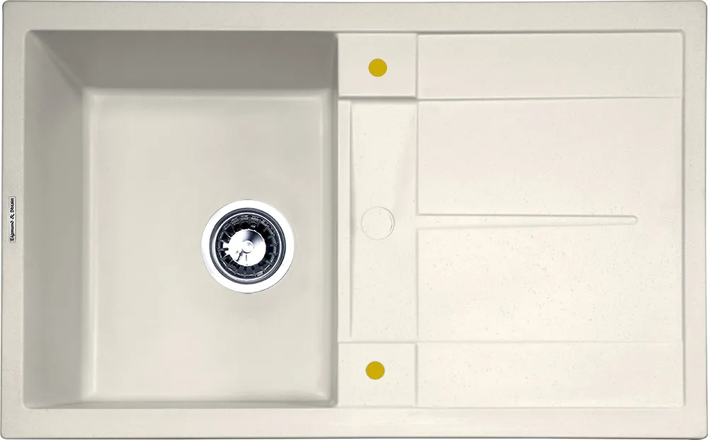 Фото товара: Zigmund & Shtain RECHTECK 780, мойка, каменная соль
