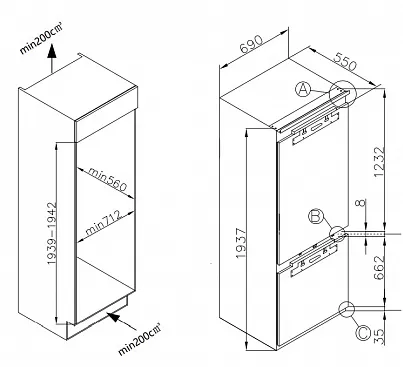 Схема встраивания