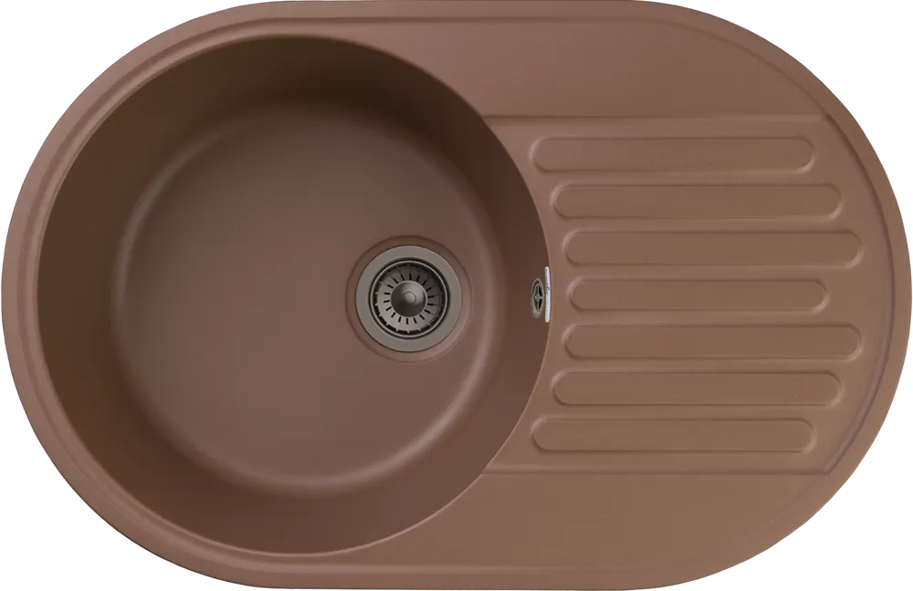 Фото товара: GranFest QUARZ GF-Z18, мойка, гранит, терракот