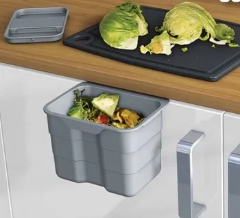 Детальное фото товара: Ninka BioBoy контейнер для мусора 4,2 л, серый