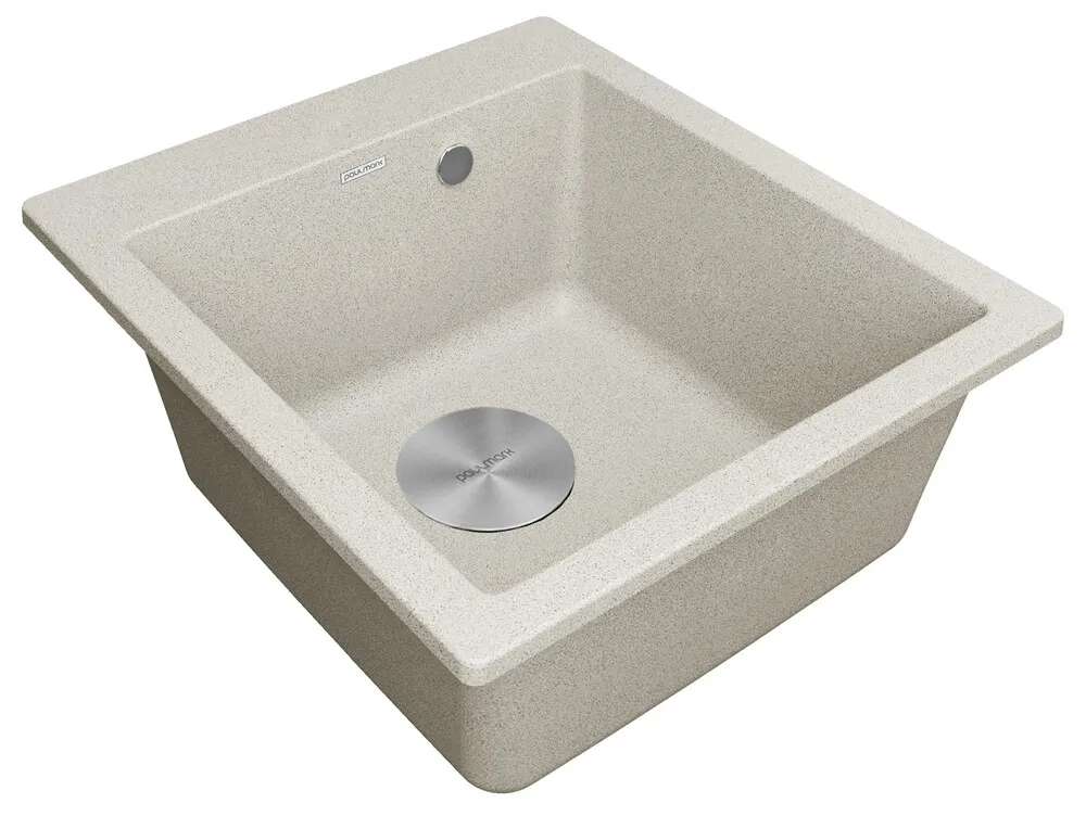 Детальное фото товара: Paulmark KANTE 45, мойка, гранит, серый