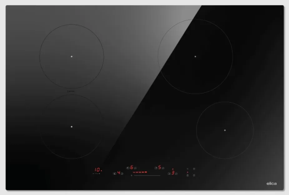 Фото товара: ELICA PRIMIS 804 PLUS BL индукционная поверхность