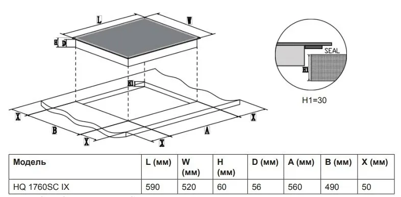 Схема встраивания