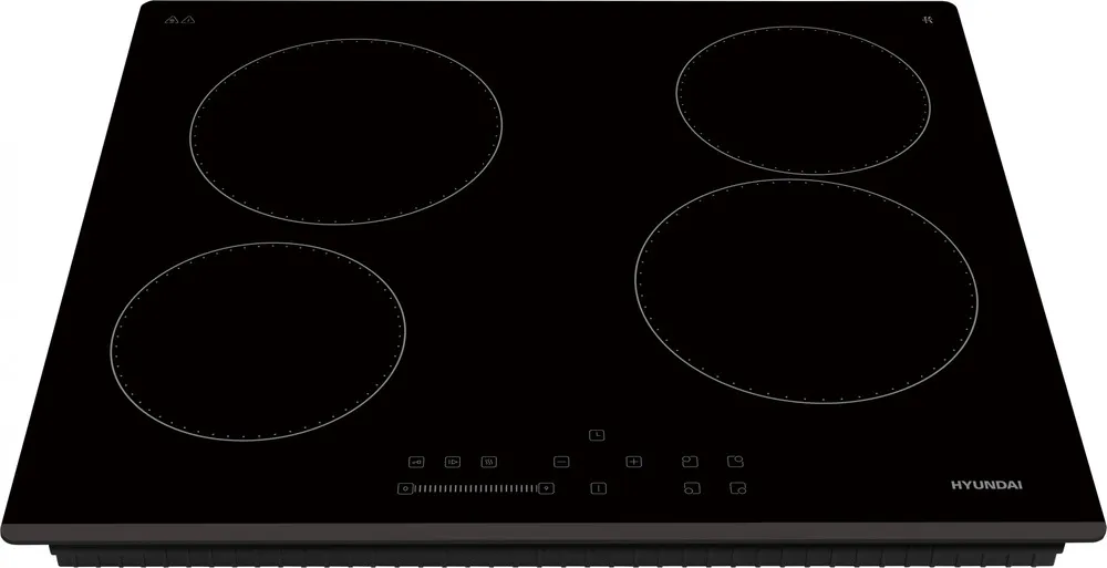 Детальное фото товара: Hyundai HHE 6451 BG стеклокерамическая поверхность
