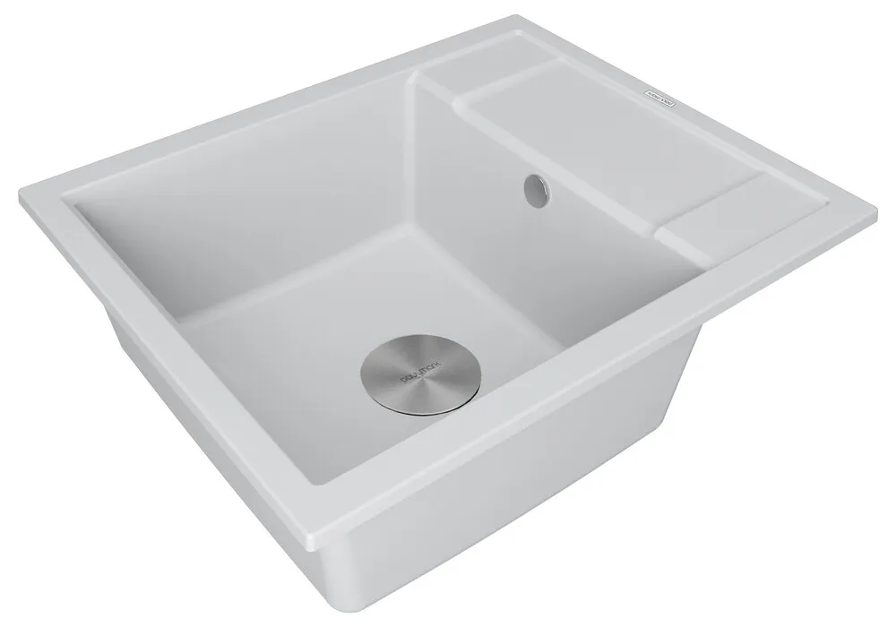 Детальное фото товара: Paulmark FLUGEN 50-600, мойка, гранит, белый