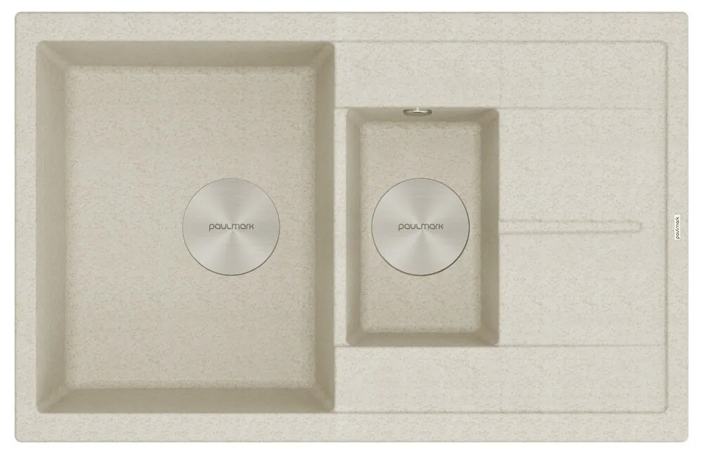 Фото товара: Paulmark FLUGEN 60/1,5, мойка, гранит, бежевый