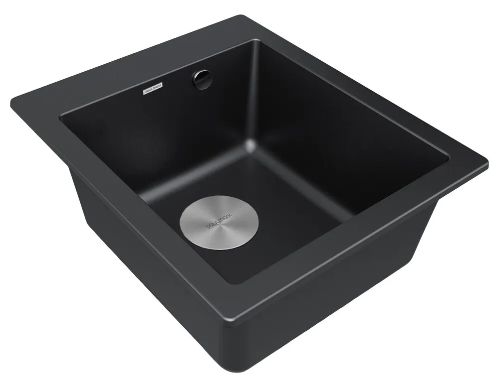 Детальное фото товара: Paulmark KANTE 45, мойка, гранит, антрацит
