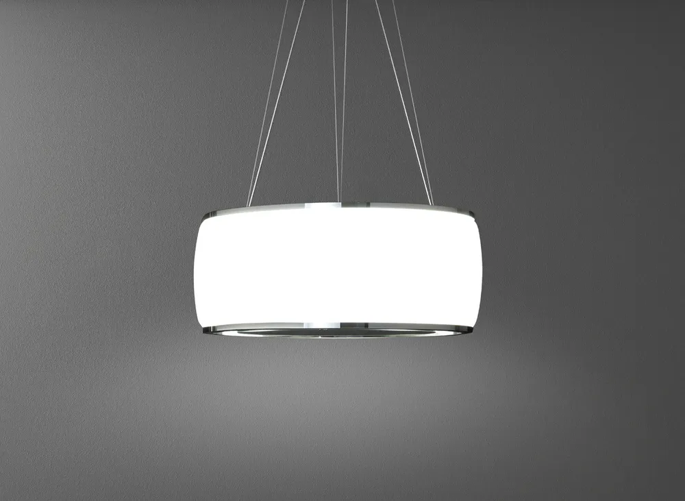 Фото товара: Falmec SOFFIO IS 58 White Satin Glass