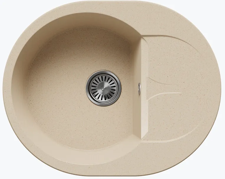 Фото товара: Polygran ATOL-620, мойка, мрамор, опал 328