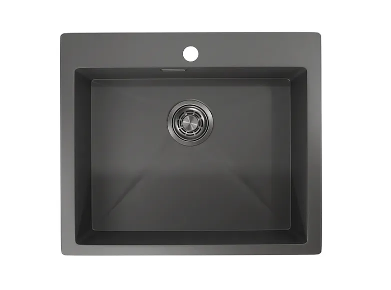 Фото товара: GRANULA 5951 мойка, нержавеющая сталь, графит матовый