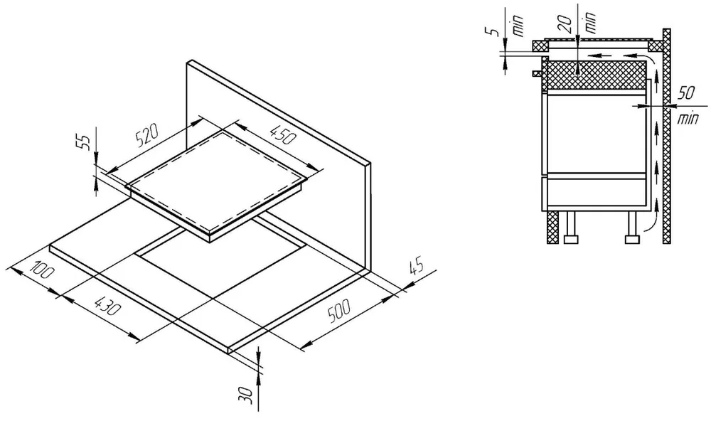 Детальное фото товара: Kuppersberg ICO 402 индукционная поверхность