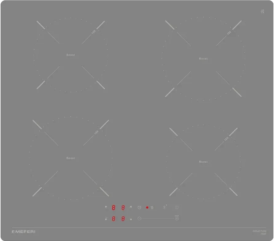 Фото товара: MEFERI MIH604GR POWER индукционная поверхность