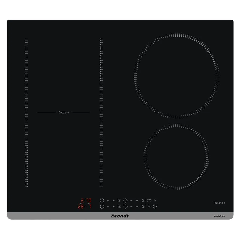 Фото товара: Brandt BPI164DPB индукционная поверхность