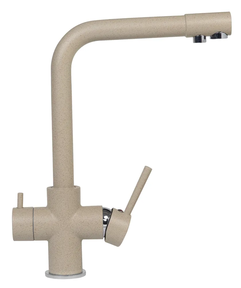 Фото товара: Ecoshtein ES 0400, смеситель, гранит, бежевый