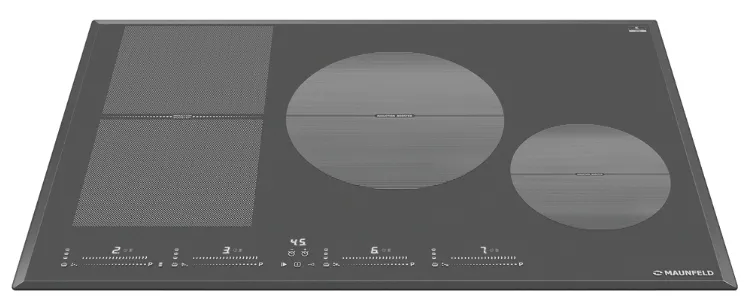Детальное фото товара: Maunfeld CVI804SFDGR индукционная поверхность
