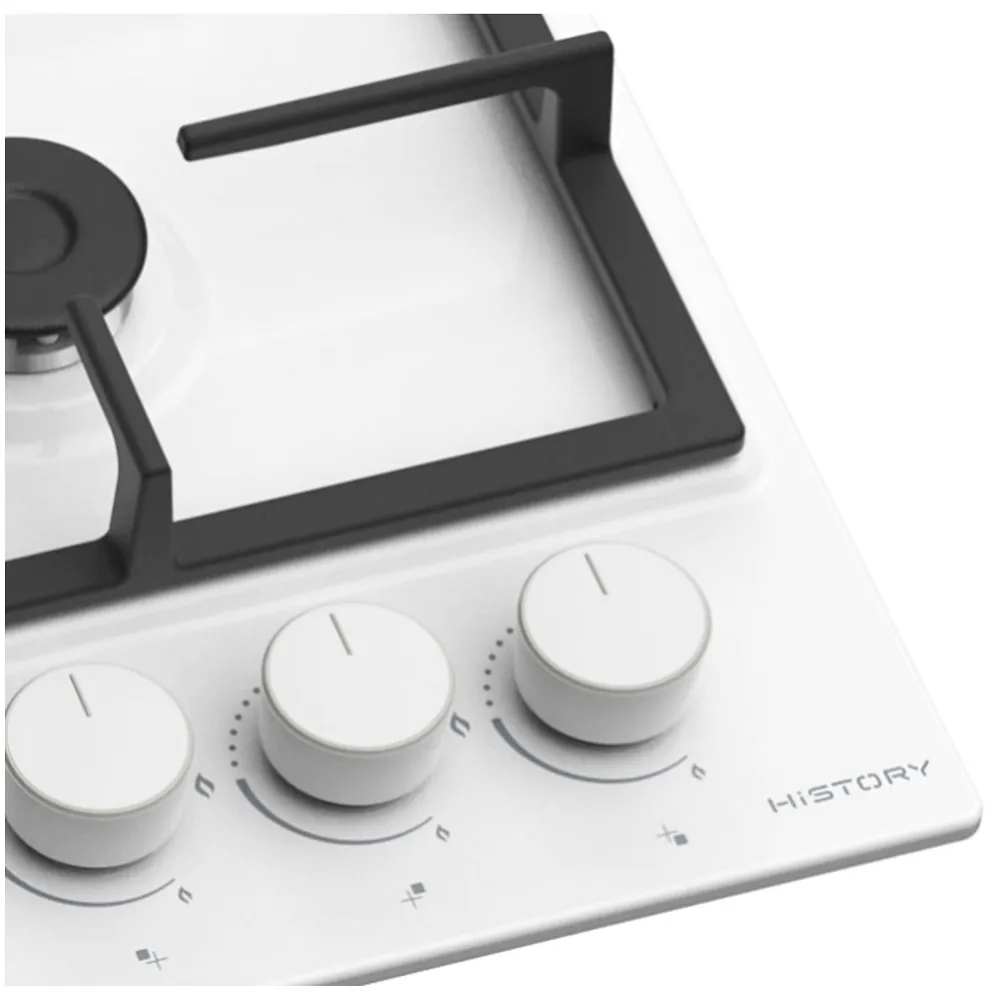 Детальное фото товара: HISTORY HGE 640M FWH газовая поверхность