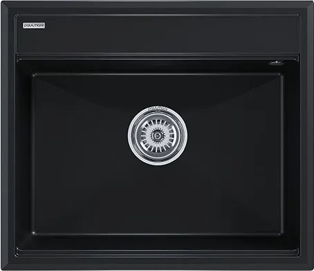Детальное фото товара: Paulmark STEPIA-590, мойка, гранит, черный металлик