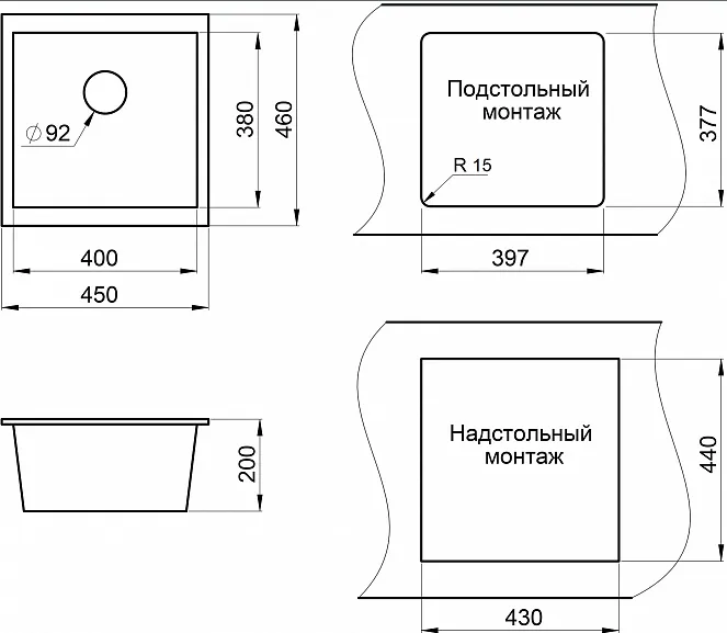 Схема встраивания