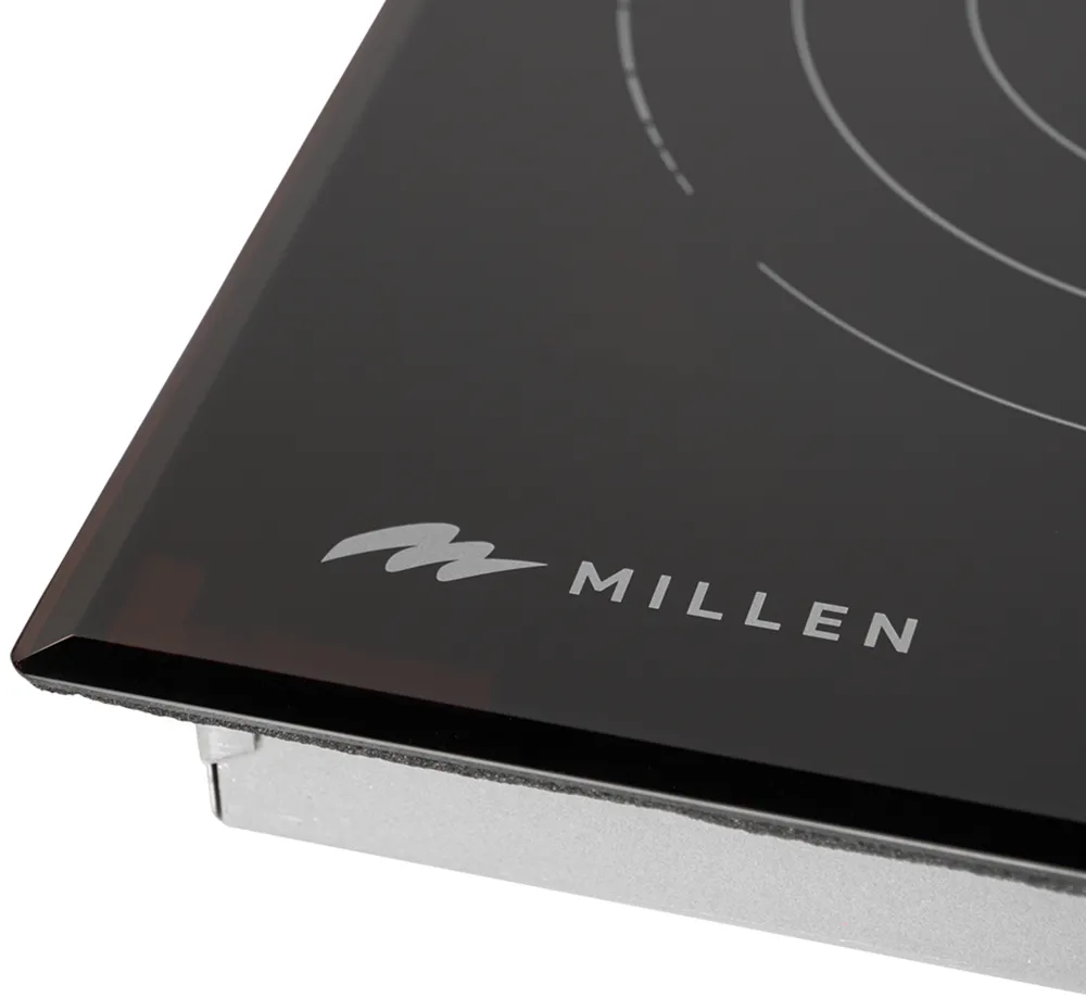 Детальное фото товара: MILLEN MEH 602 BL стеклокерамическая поверхность