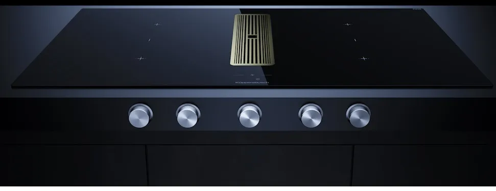 Детальное фото товара: Kuppersbusch KMI 9850.1 SR-E Gold индукционная поверхность