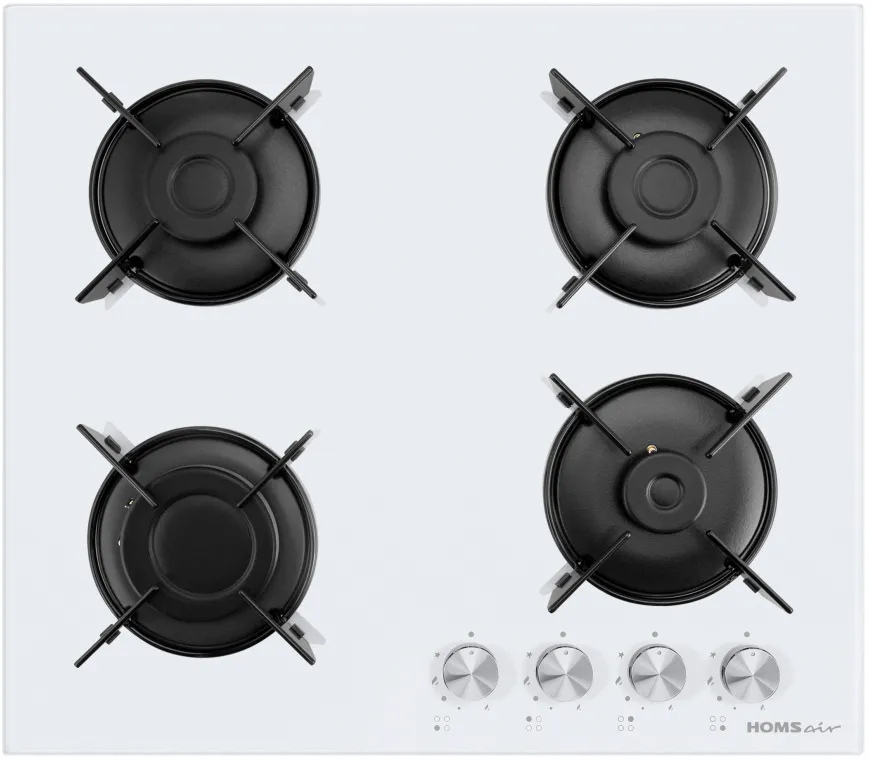 Фото товара: HOMSair HGG641EWH газовая поверхность