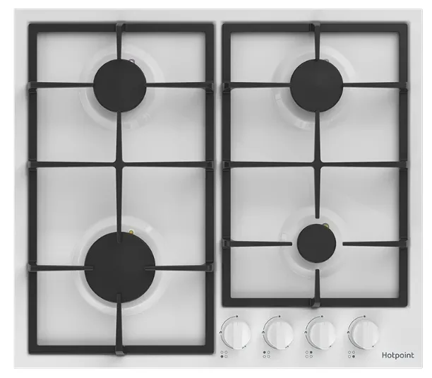 Фото товара: Hotpoint HGMT 642 WH газовая поверхность