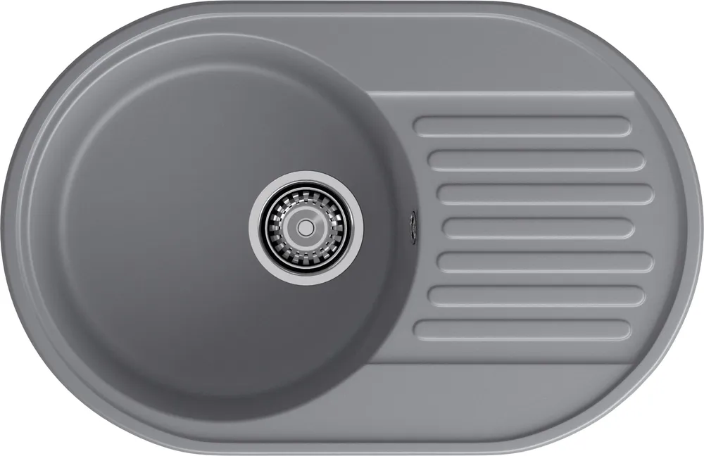 Фото товара: GranFest QUARZ GF-Z18, мойка, гранит, темно-серый