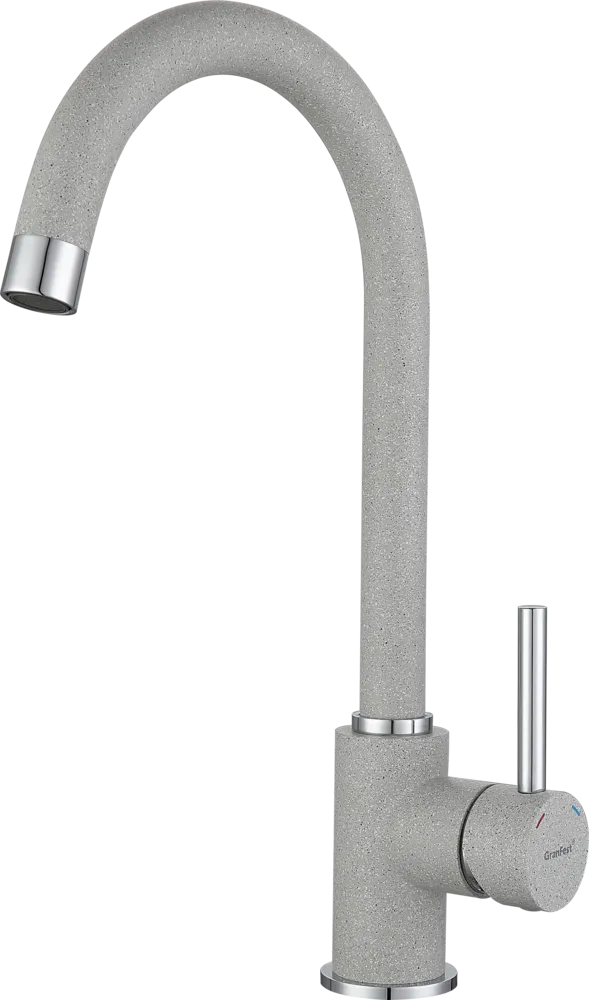 Фото товара: GranFest 3650, смеситель, мрамор, серый
