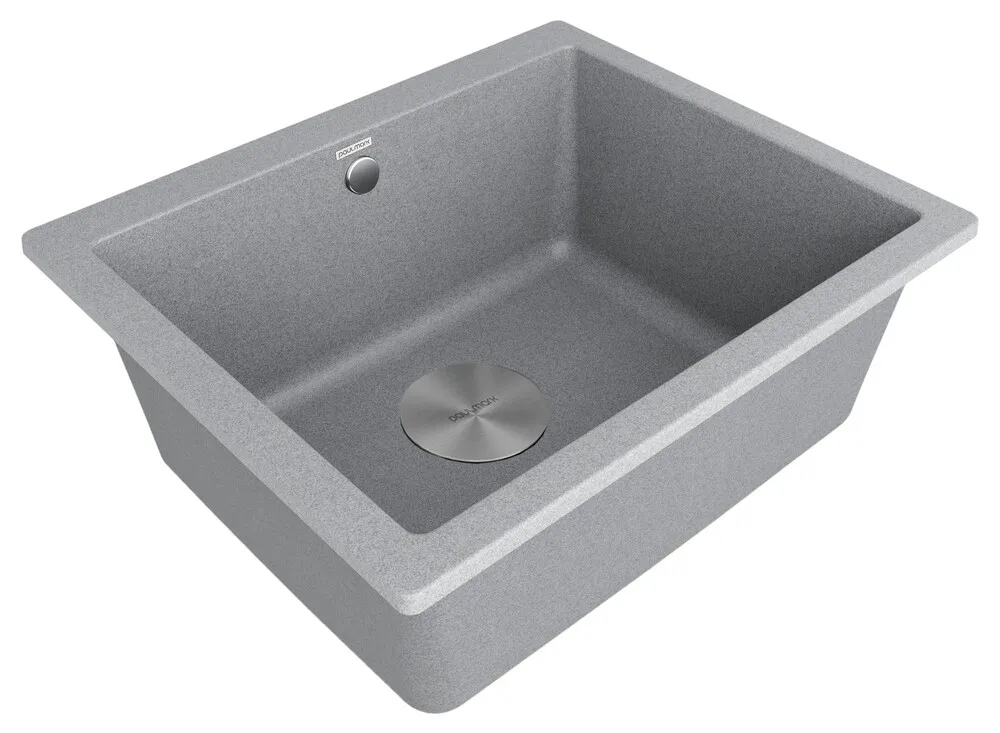 Детальное фото товара: Paulmark GERA 60, мойка, гранит, серый