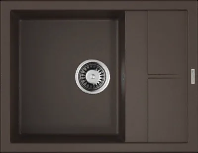 Фото товара: Omoikiri Sumi 65-DC, мойка, гранит, темный шоколад
