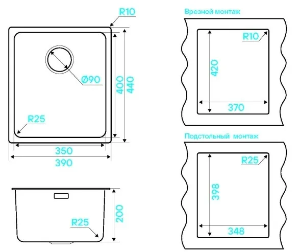 Схема встраивания