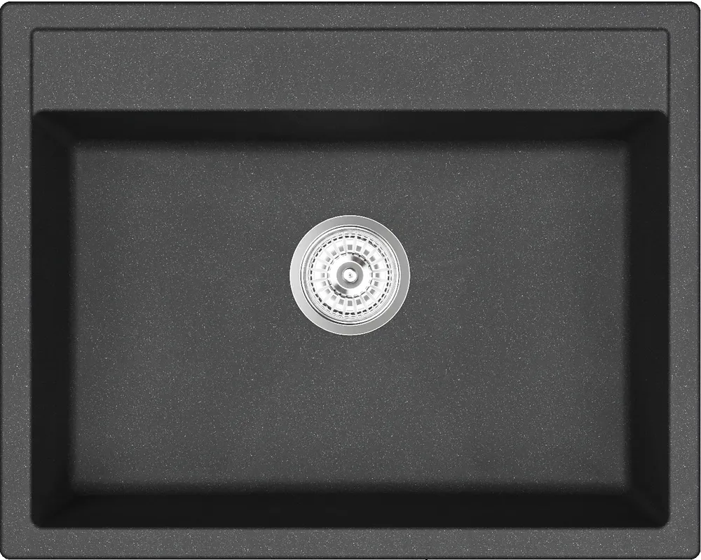 Детальное фото товара: Emar EMQ-1640.Q, мойка, гранит, оникс