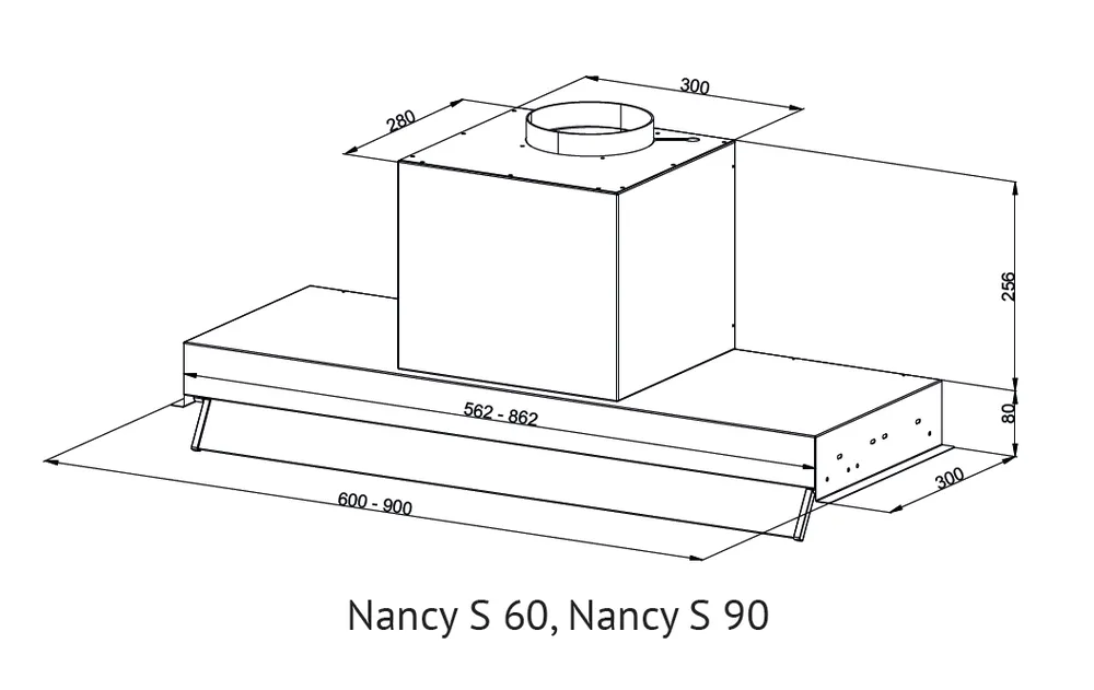 Детальное фото товара: Kuppersberg NANCY S 60 Black
