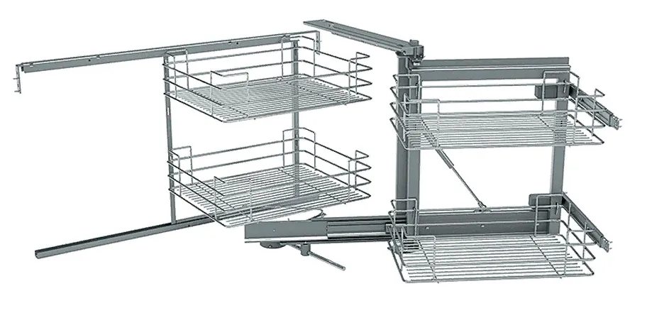 Фото товара: Sige Magic-4 Compact волшебный уголок в нижний шкаф шириной 800 мм, правый