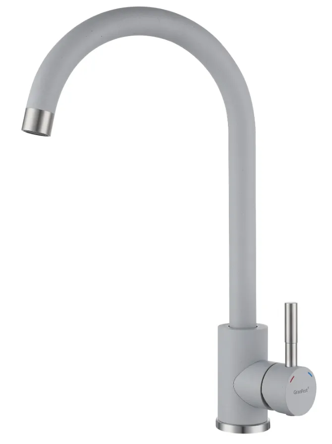 Фото товара: GranFest GF-Z-5410, смеситель, гранит, серый