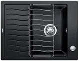 Фото товара: Blanco Elon 45S, мойка, гранит, антрацит с клапаном-автоматом