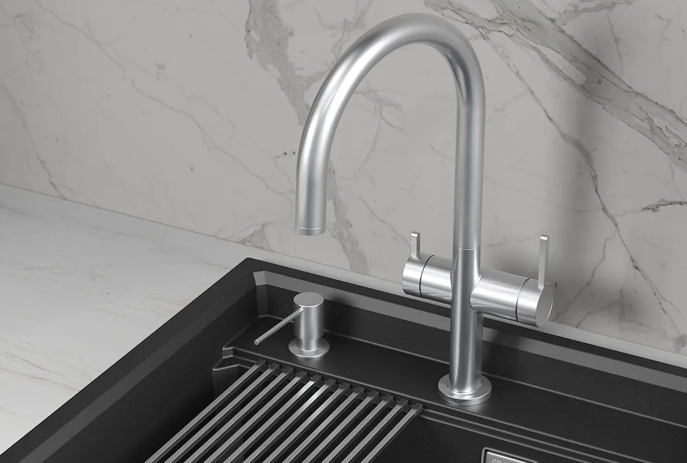 Фото товара: GRANULA 8274 смеситель, нержавеющая сталь