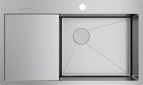 Фото товара: Omoikiri Akisame 86-IN-R Side , мойка, нержавеющая сталь, чаша справа