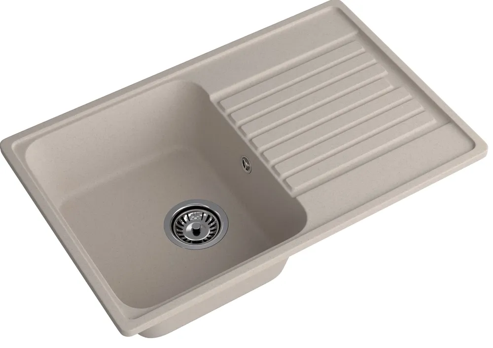 Детальное фото товара: ЭкоМ 7448, мойка, гранит, песочный