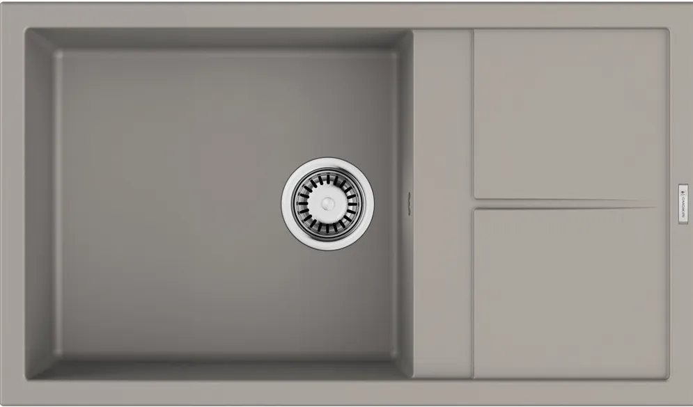 Фото товара: Omoikiri Sumi 86A-GR, мойка, керамика, ленинградский серый