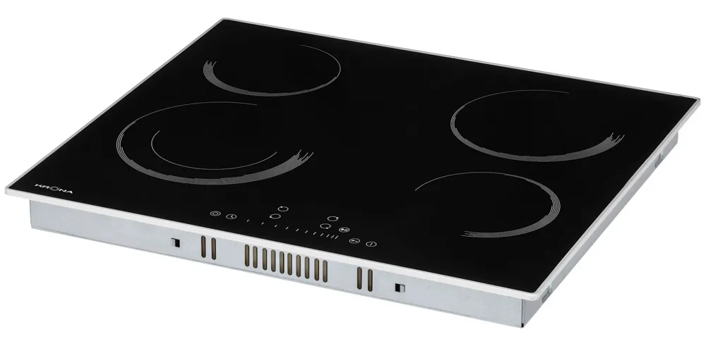 Детальное фото товара: Krona ORSA 60 BL/S стеклокерамическая поверхность