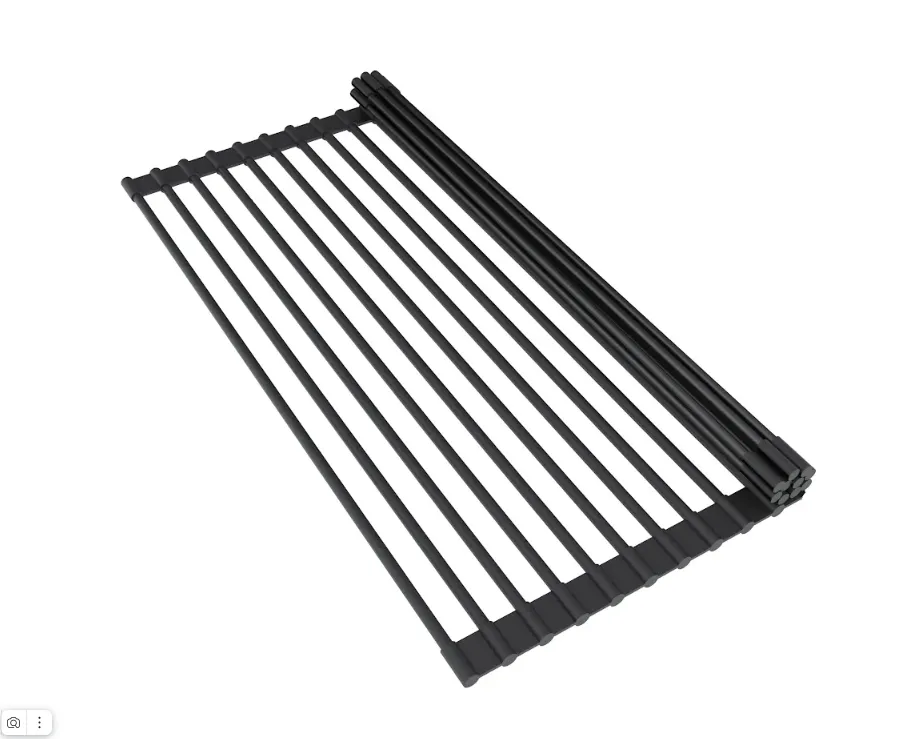 Фото товара: KUCHENSTERN DARK 420, ролл-мат для мойки, черный