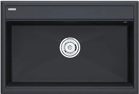 Детальное фото товара: Paulmark STEPIA 80, мойка, гранит, антрацит