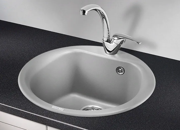 Фото товара: GRANULA 5101 мойка, гранит, алюминиум