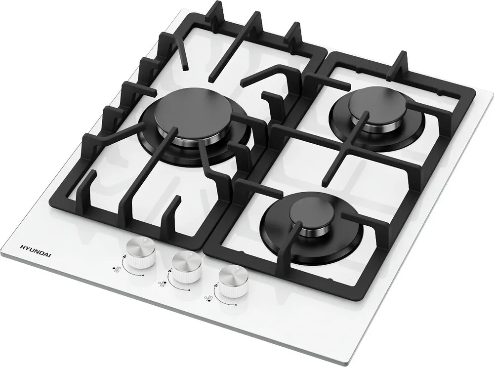 Детальное фото товара: Hyundai HHG 4333 WG газовая поверхность