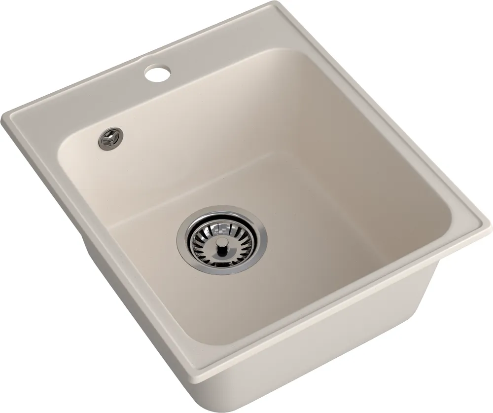 Детальное фото товара: ЭкоМ 4248, мойка, гранит, белый