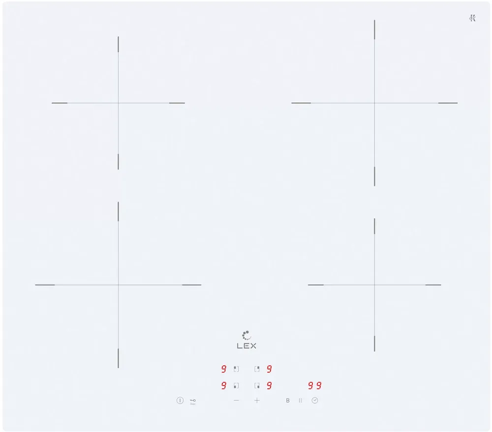Фото товара: LEX EVI 640A WH индукционная поверхность