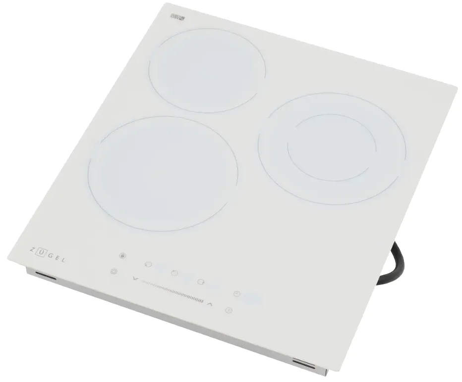 Детальное фото товара: ZUGEL ZEH452W стеклокерамическая поверхность