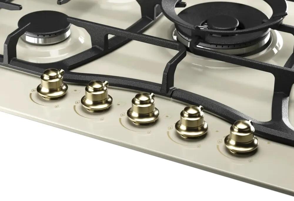 Детальное фото товара: Kuppersberg FS 710 C Bronze газовая поверхность