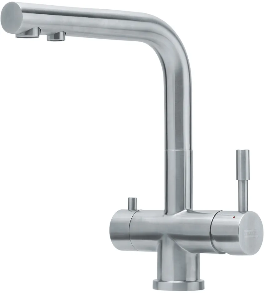 Фото товара: Franke Atlas Clear water, смеситель, нержавеющая сталь